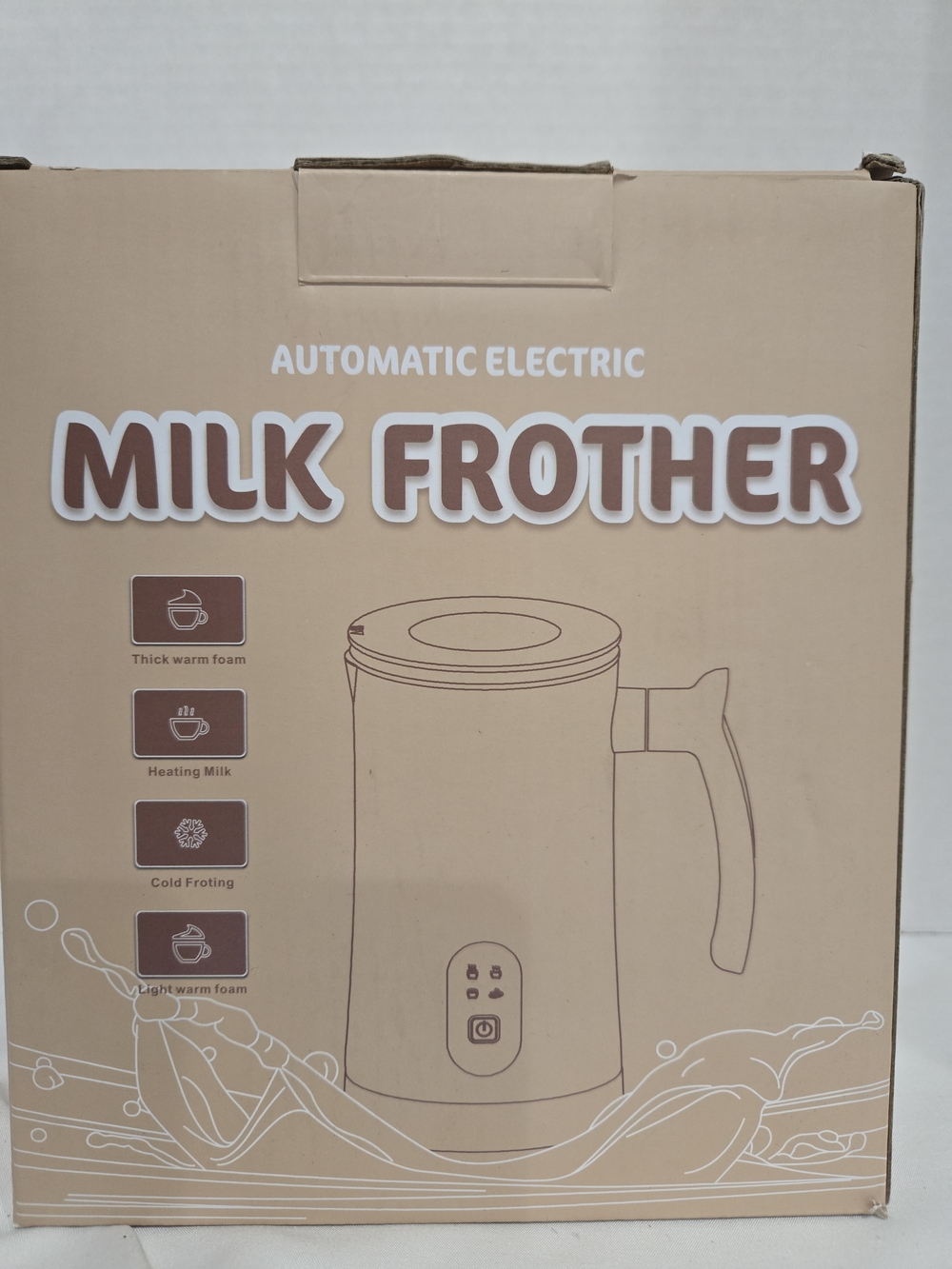 Liksiy Automatic Electric Milk Frother - Black
